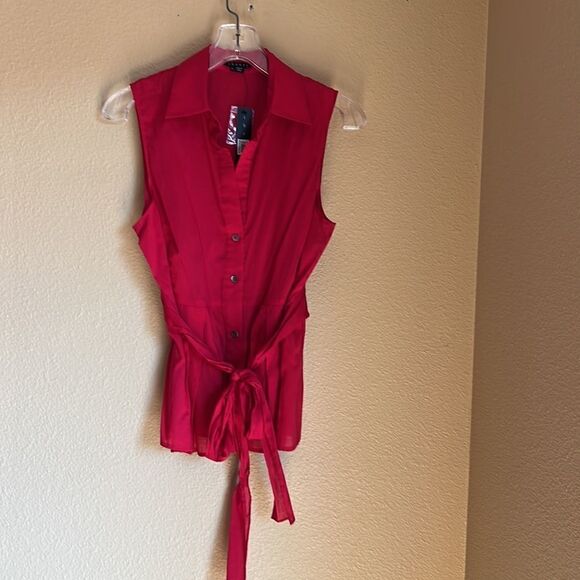 Theory sleeveless top tie waist M - Picture 1 of 12